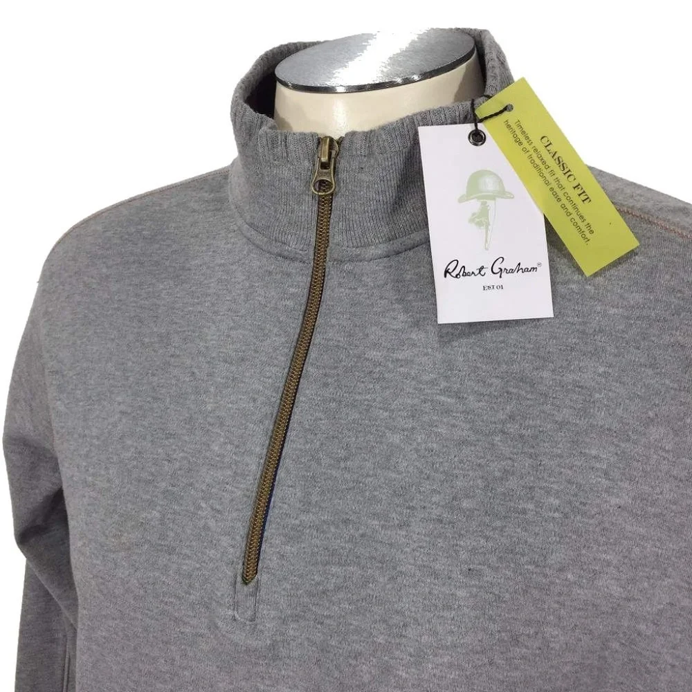 Robert‎ Graham Elliot 1/4 Zip Sweater